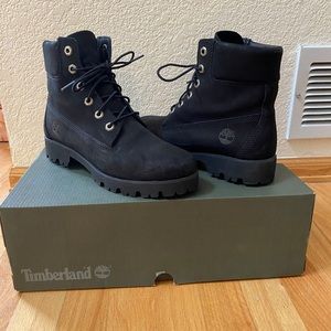 Timberland Black Nubuck Boot